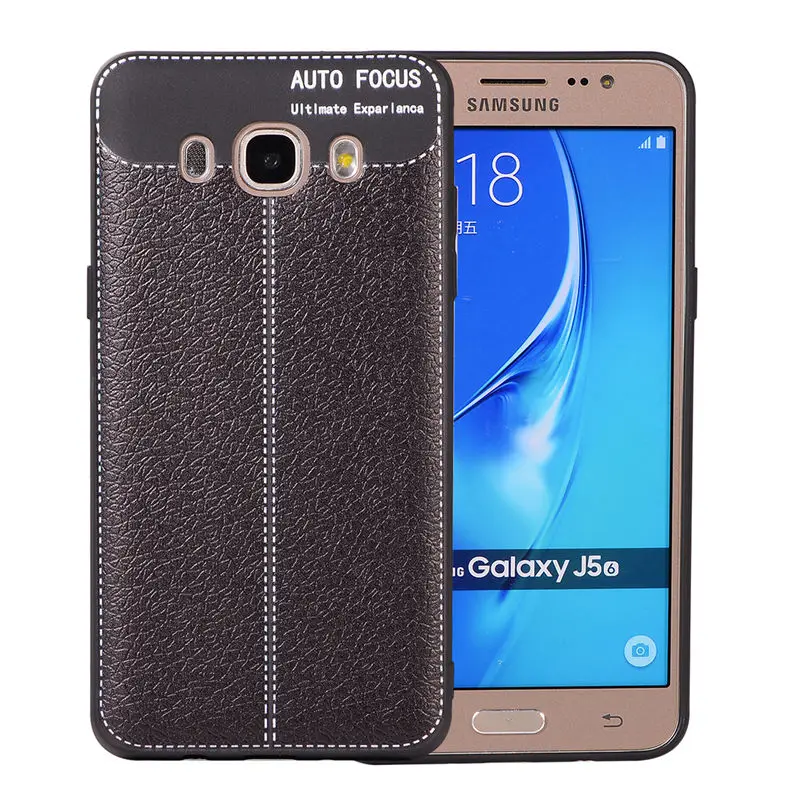 Высокое качество Бизнес мягкий чехол TPU для samsung Galaxy J5 2016 Защитный корпус телефона