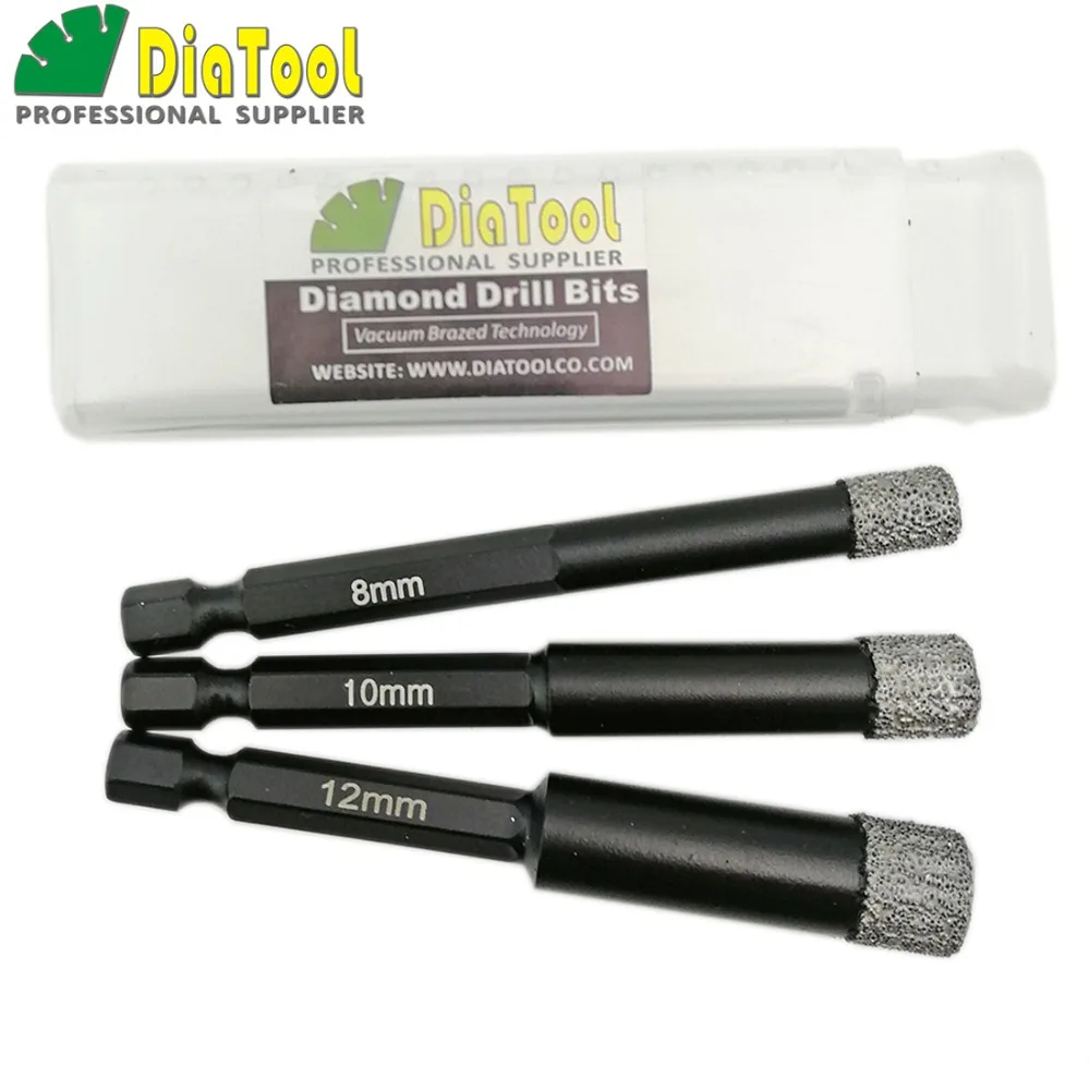 Алмазные буровые долота DIATOOL вакуумные насадки для сухого сверления камня