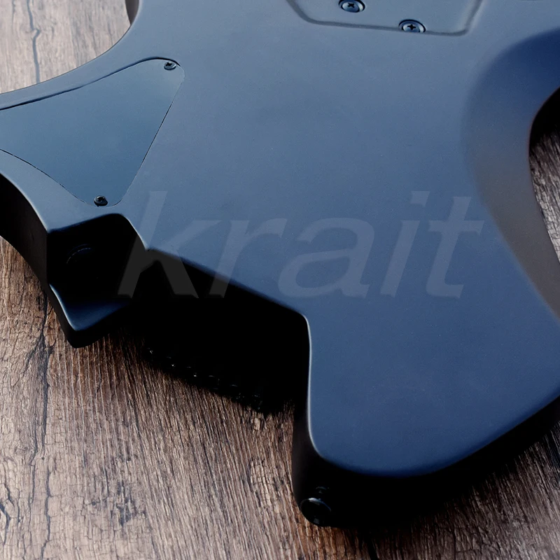 Krait безголовая гитара strandberg безголовая электрогитара ольховая древесина фанный лад черное дерево Лада черная фурнитура