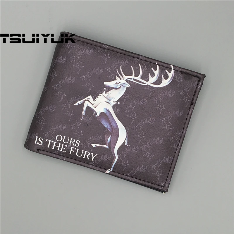 Розничная продажа Горячая Игра престолов бумажник кошелек для денег Клип