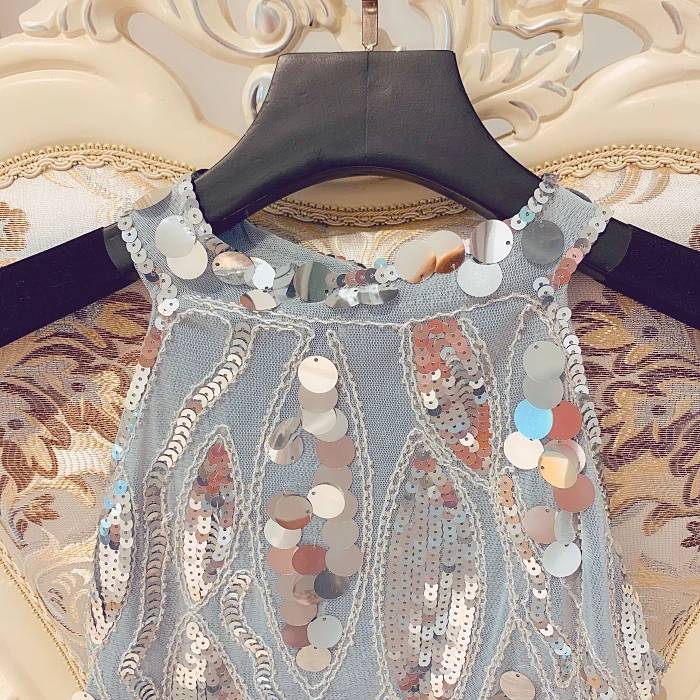 Neploe волна блестки топы на бретелях Blingbling Женский Топ рубашка без рукавов Лето новая одежда модная женская жилетка 53235