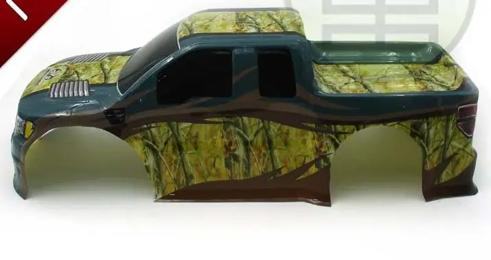 type 8 w-145mm 1/10 SC10 Shore Truck Body подходит для Pro-Line True Scale FFord F-150 Raptor F150 прозрачный/Окрашенный корпус Pro-2 Slash 4x4 - Цвет: type 8 w-145mm