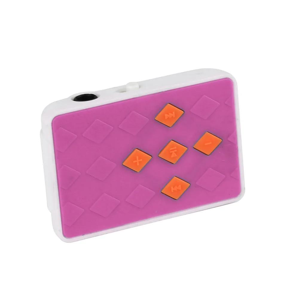 Лидер продаж 2018 USB мини mp3 плеер с клипсой поддержка карт Micro TF 32 ГБ и гарнитуры Mp3