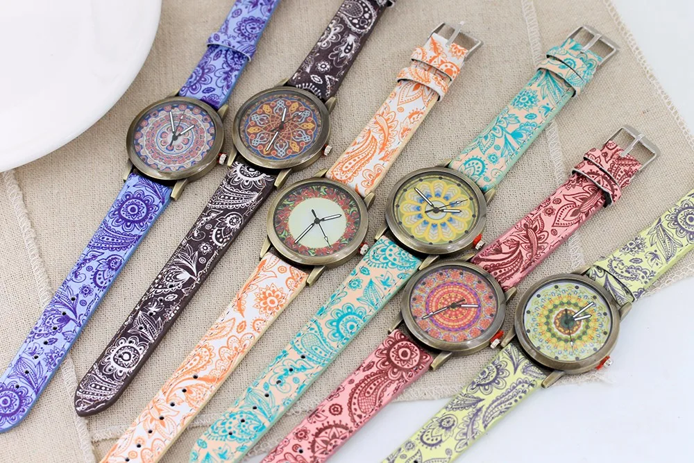 Reloj mujer, женские часы, ретро стиль, искусственная кожа, ремешок, аналоговые кварцевые наручные часы, женские часы, Montre Femme
