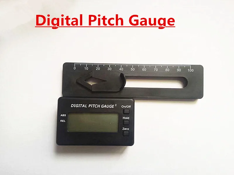 10pcs HOT RC Helicopter Digital Pitch Gauge LCD Display Blades Degree Angle for ALIGN AP800 TREX 450-700 5J99 | Игрушки и хобби