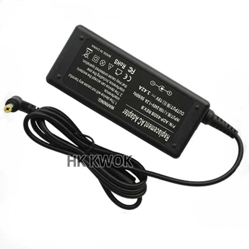 19V 3.42A AC адаптер для ноутбука Зарядное устройство Acer Aspire 5315 5630 5735 5920 5535 5738 6920 7520 1690