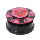 Набор настольных игр для пар, для эротических игр и проигрывания, светящийся Романтический Электрический поворотный стол 10,5*5 см