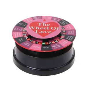 Набор настольных игр для пар, для эротических игр и проигрывания, светящийся Романтический Электрический поворотный стол 10,5*5 см