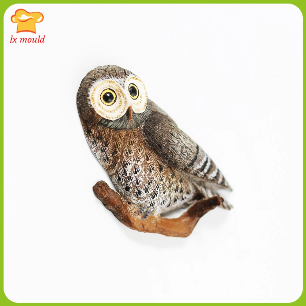 

Cartoon Owl Aromatherapy Wax Silicone Mold DIY Plaster Silicone Mould Dry Pace