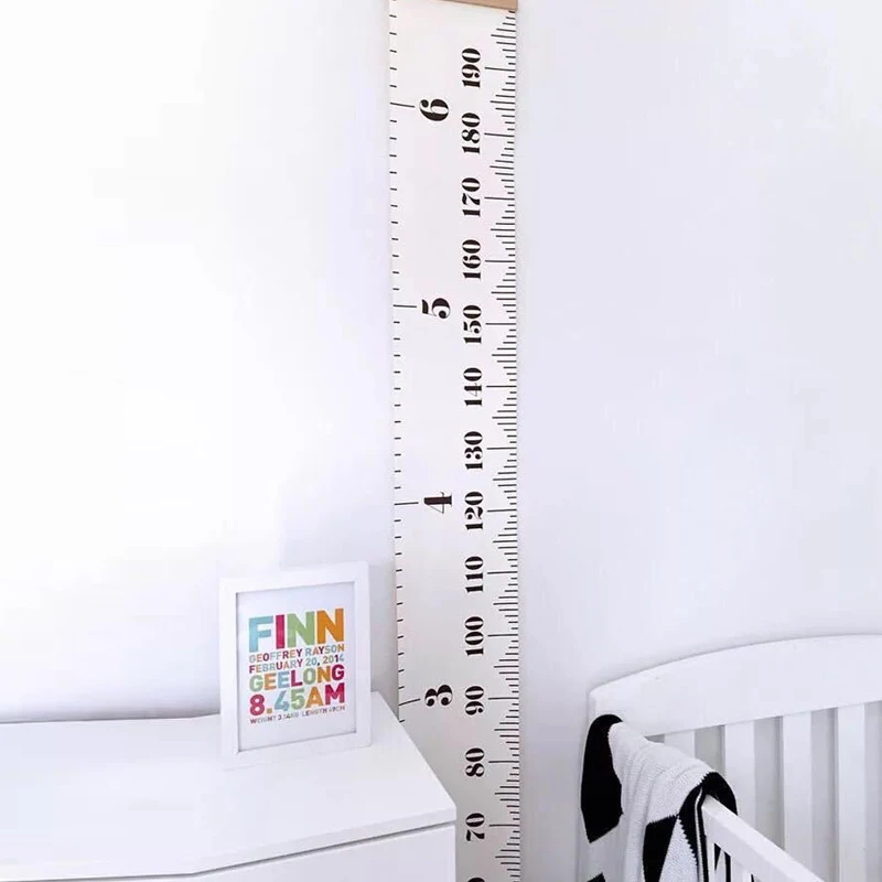 Водостойкая настенная вешалка для измерения высоты тату детского декора комнаты