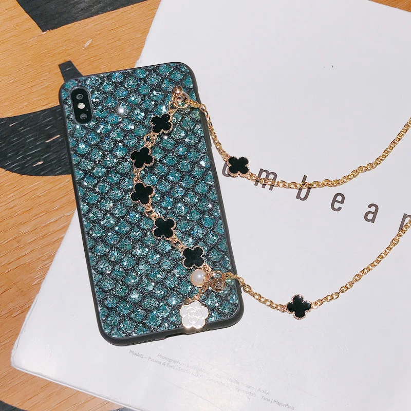 Sdreefge блестящий чехол для телефона с драгоценным камнем iphone XS Max X XR 6 6S 7 8 Plus Модный