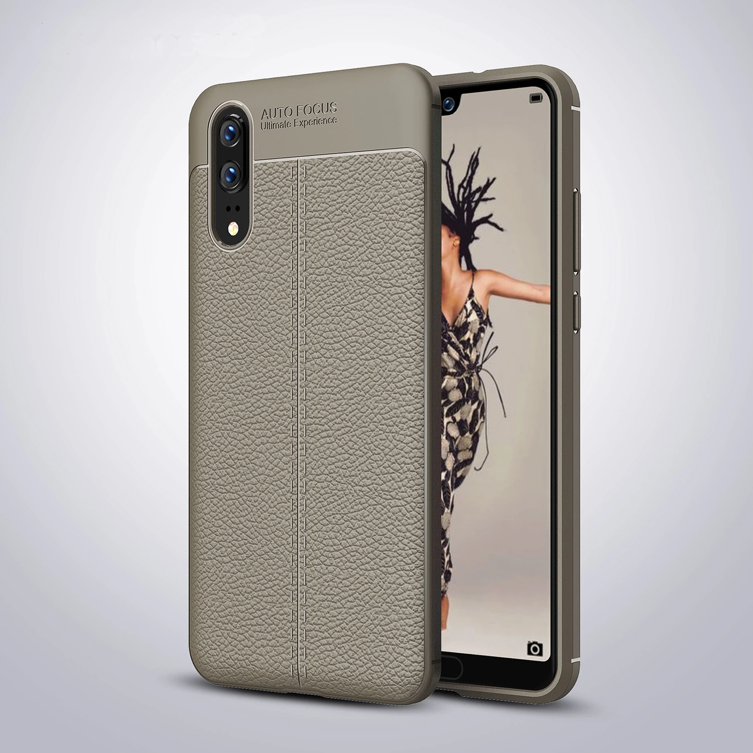 VRlucky роскошный защитный кожаный чехол с текстурой личи для huawei P8 P9 P10 P20 Lite Plus mate 9 10