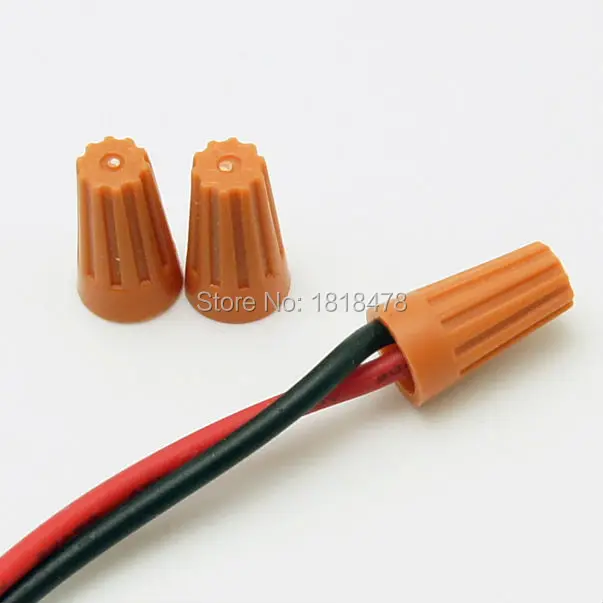 100 шт. пластиковые соединители для проводов с винтовым креплением 10 мм x 17 мм|screw wire