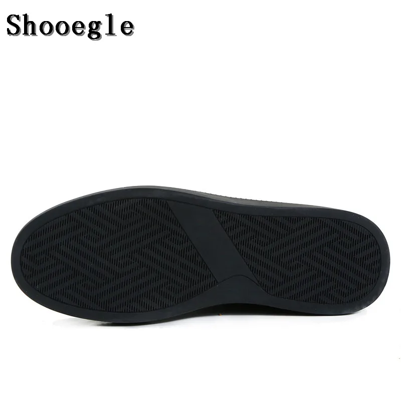 Туфли SHOOEGLE мужские с вышивкой высокие кроссовки эспадрильи платформа