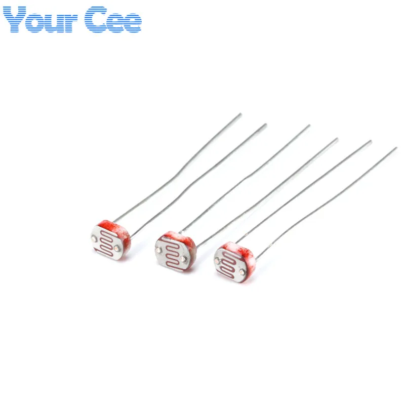 Фоторезистор 100 светильник чувствительный фоторезистор 5 мм фотоэлемент