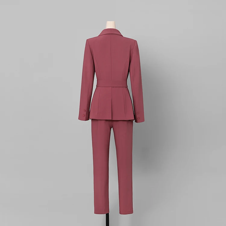 Подиумный оригинальный дизайнерский Женский комплект 2 шт. однотонное