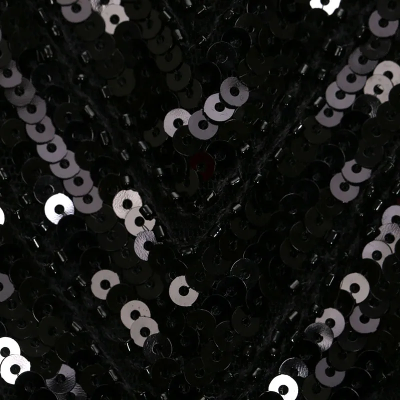 Женское бальное платье BLINGSTORY элегантное с длинным рукавом и блестками вечерние