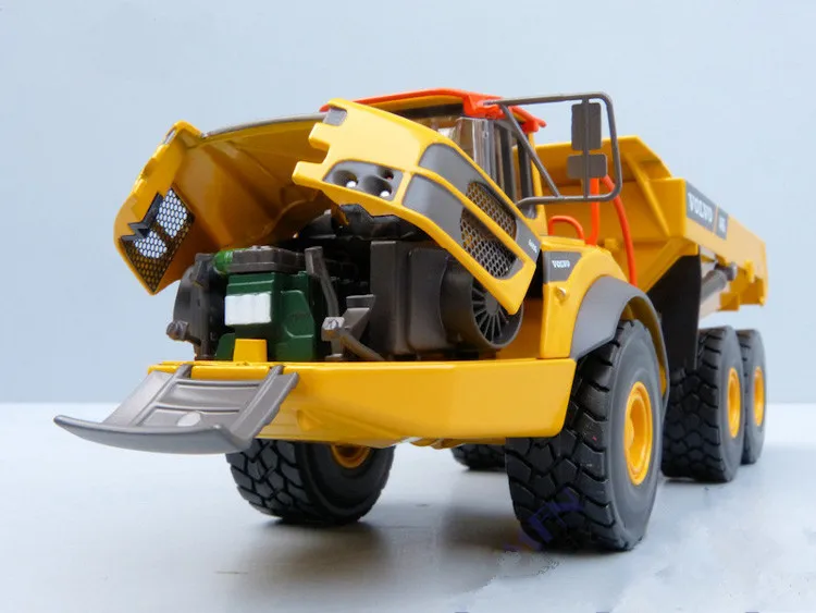 Коллекционная игрушка литья под давлением модель мотоцикла 1:50 VOLVO A40G сочлененный
