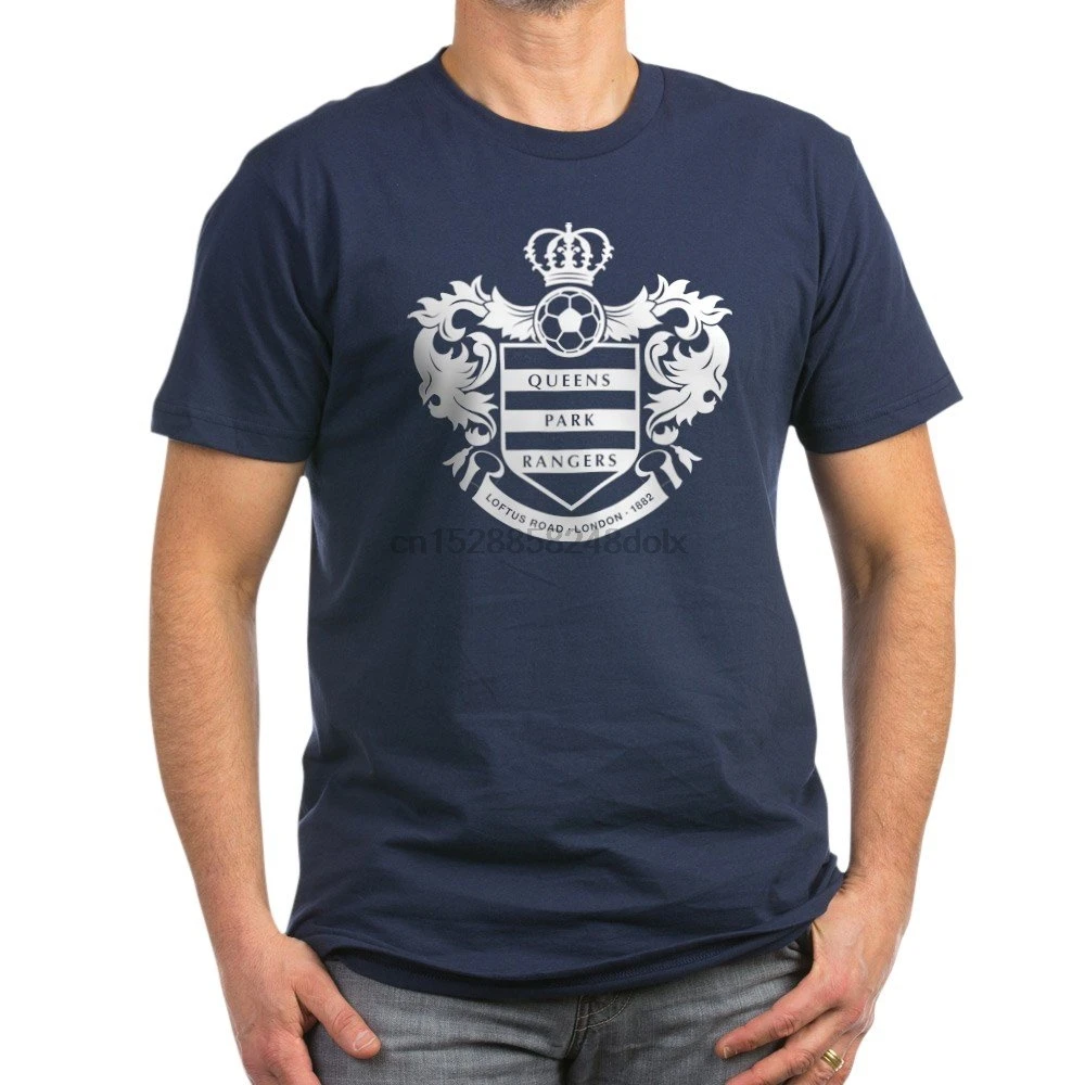 CafePress-Queens Park Rangers cure T-Shirt-Мужская облегающая футболка стильная Винтажная Футболка