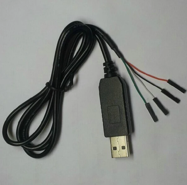 5 шт. в партии PL2303 PL2303HX USB к UART TTL модуль кабеля 4p 4 Pin RS232 конвертер с поддержкой Raspberry