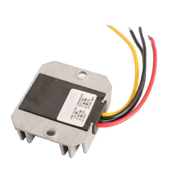 Авто конвертер DC 12 V/24V до 5V/5A/25 Вт Шаг вниз Напряжение регулятор понижающий