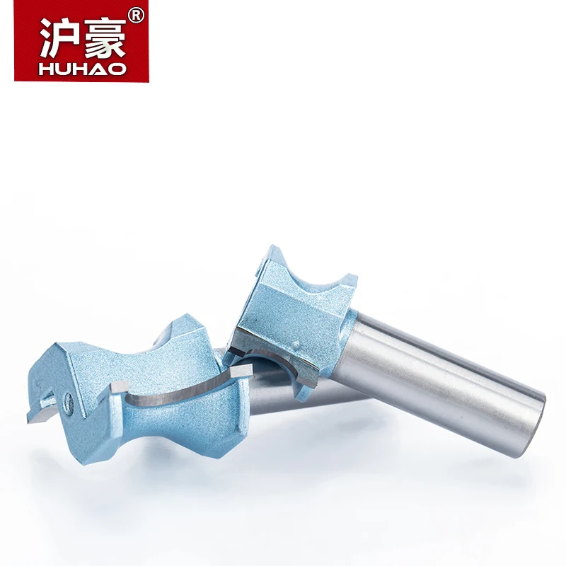 1 шт. Концевая фреза HUHAO 1/2 &quot1/4&quot с хвостовиком для деревообрабатывающего
