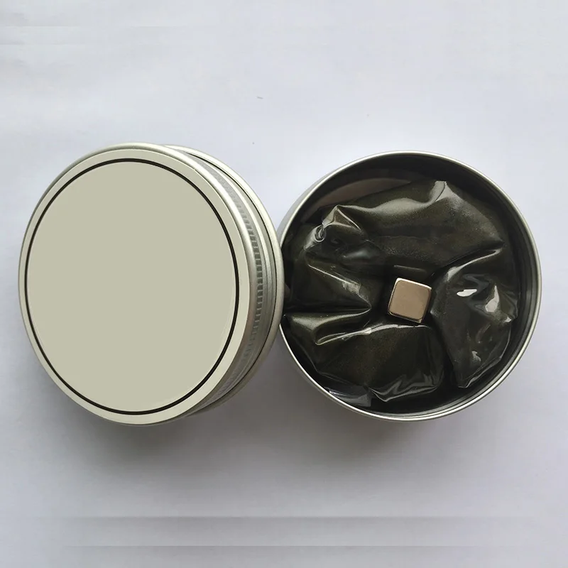 DIY магнитный слайм полимерная умная глина резиновый Магнитный пластилин