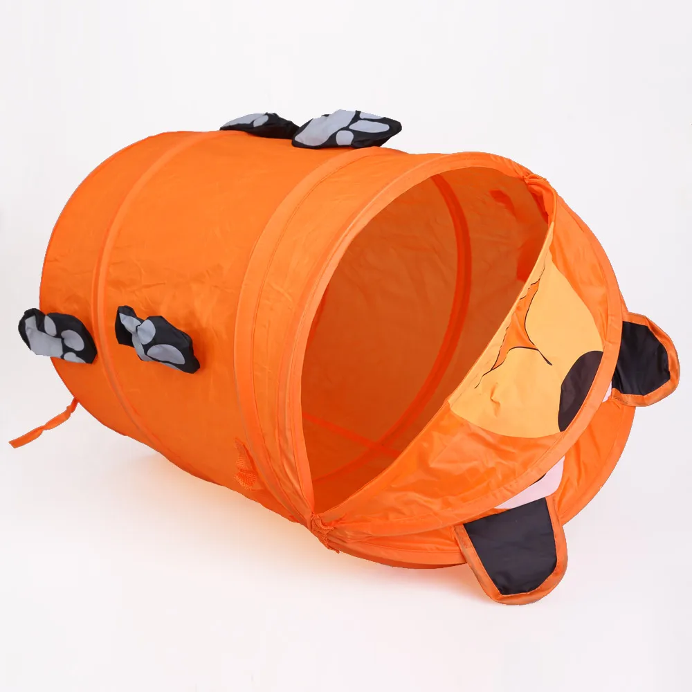 Новый милый дизайн корзина для хранения складной цилиндр белья коробка игрушек