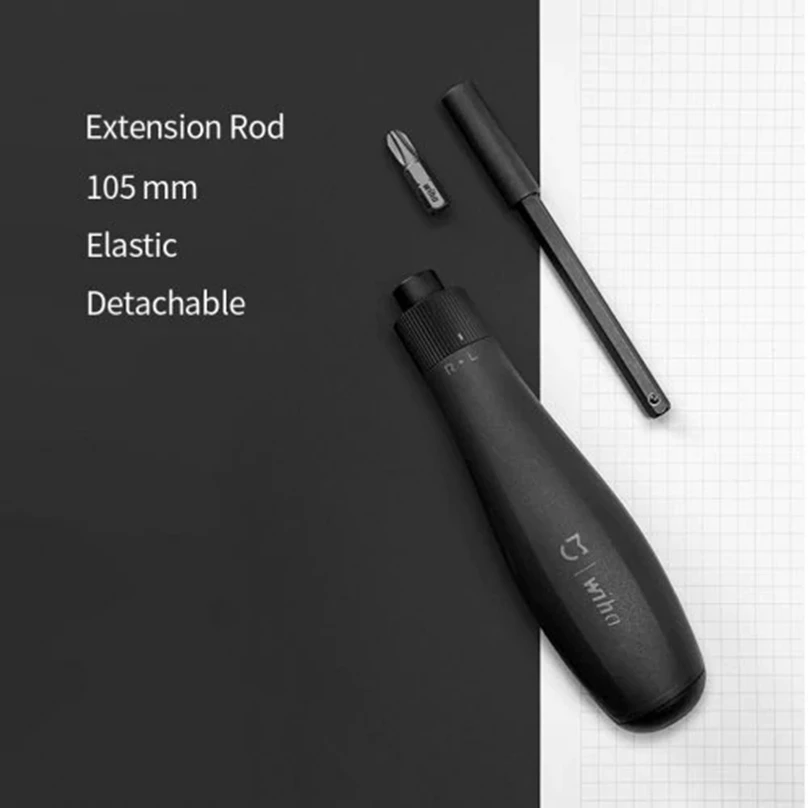 Оригинальный набор отверток Xiaomi Mijia Wiha точные магнитные биты 8 в 1 ежедневное