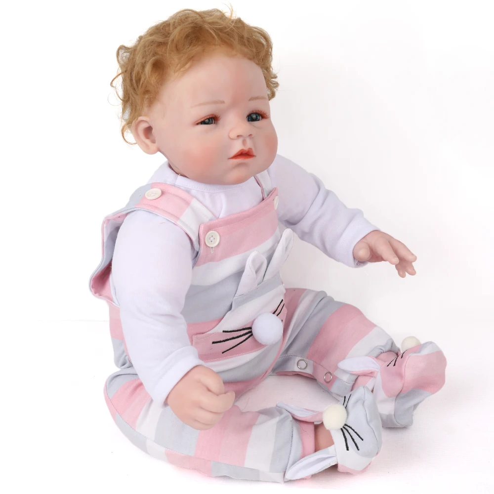 Кукла-реборн NPKDOLL 50 см 20 дюймов ручная работа игрушка для новорожденных девочек