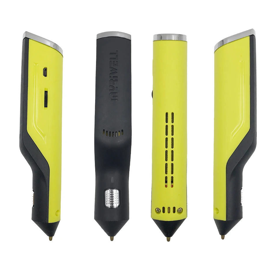 Myriwell DIY 3D ручка/термоплавкий клеевой пистолет USB зарядка Ручка для печати + 6