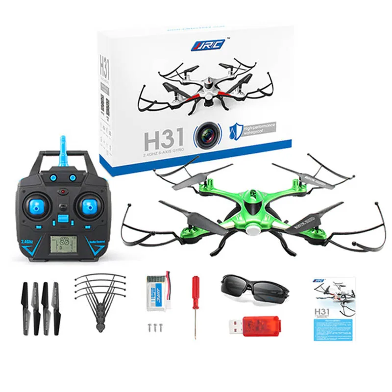 JJR/C JJRC H31 Водонепроницаемый противоударное исполнение 2,4G 4CH 6-осевой Квадрокоптер Безголовый режим светодиодный Радиоуправляемый Дрон игрушка супер комбо RTF VS H37