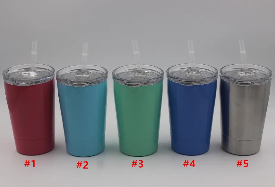 Quevinal20pcs 12oz 8 5 oz мини массажер бокалы для вина Нержавеющая сталь путешествия