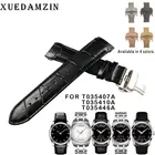 Ремешок для часов T035407A T035617A T035627A T035614, высококачественный браслет с пряжкой-бабочкой и изогнутым концом из натуральной кожи, 222324 мм