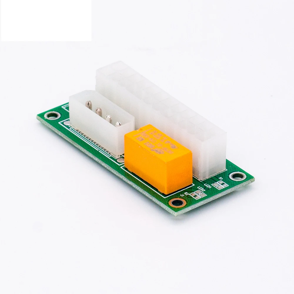 2021 add2psu VER004 ATX 24Pin к Molex 4Pin Dual PSU источник питания синхронизация стартер удлинитель