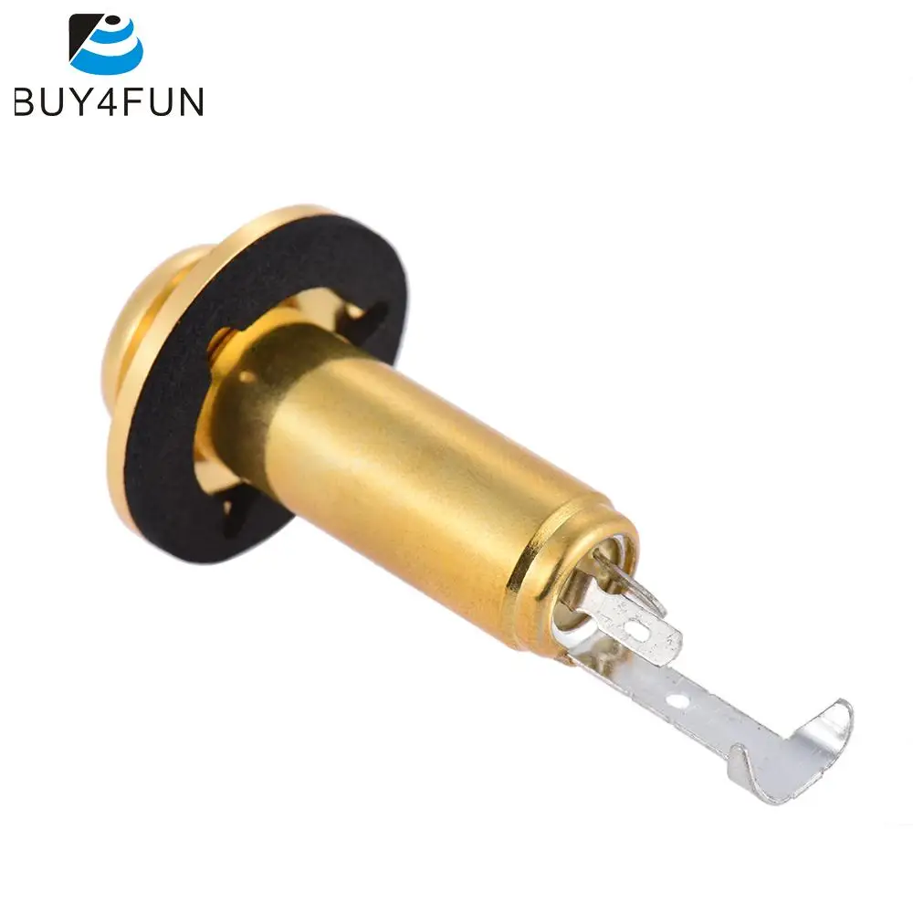 Моно концевой штифт для акустической электрогитары разъем штекер 6 35 мм 1/4 дюйма