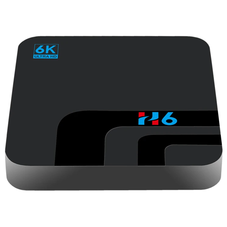 H6 Смарт ТВ приставка Bt Android 8 1 Allwinner четырехъядерный 64 бит 2G + 16G медиаплеер 6K Ultra Hd с