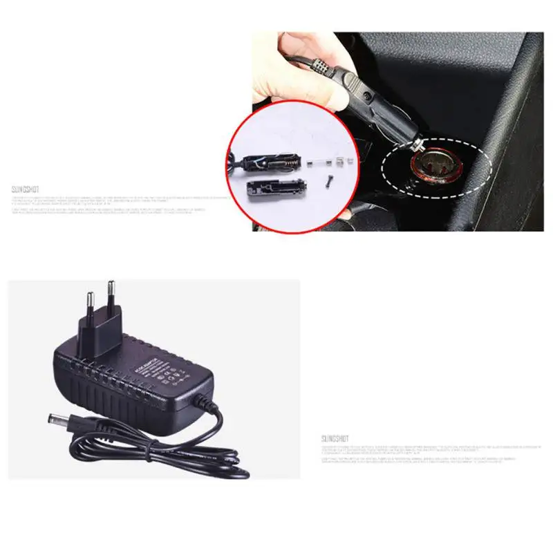 

DC 12v Portable Electric Air Pump Air Mattress Boat Car Auto Air Inflatable Pump For Car Camping Inflator