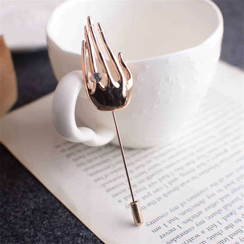 Мужская брошь с отворотом Винтажная булавки мужские броши Ретро Воротник для