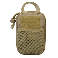 1000d waterproof camouflage molle military waist belt bag purse pouch for phone pouches tactical wallet zipper case