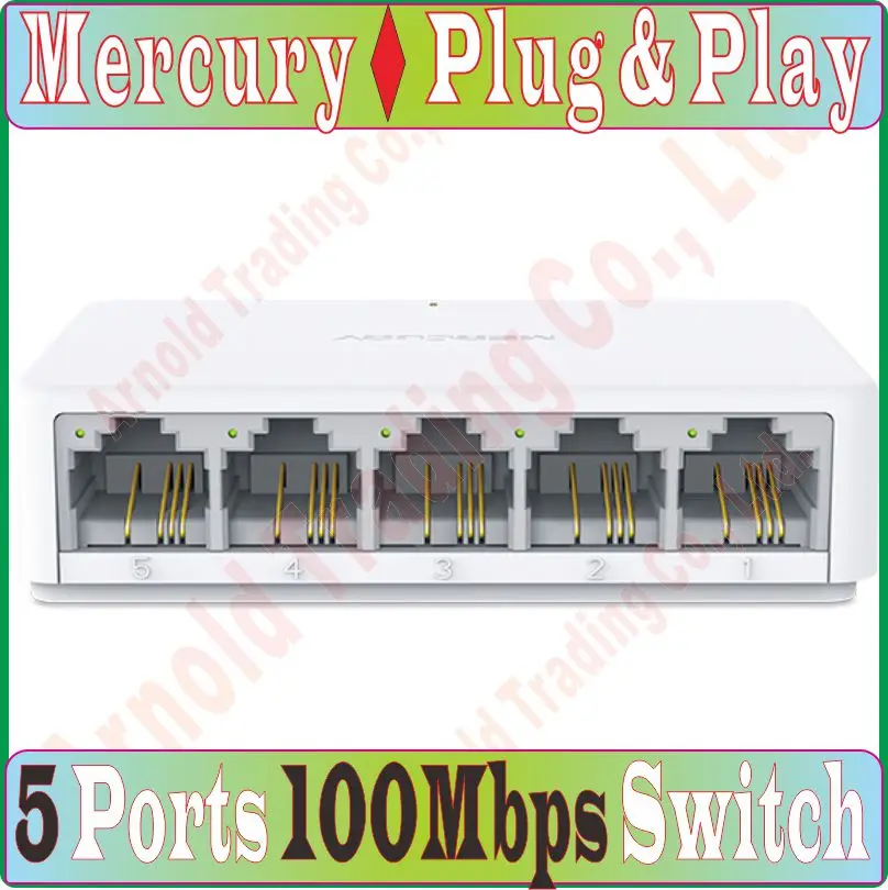 S105C коммутатора Ethernet WiFi модуль, мини 5 Порты Настольный Ethernet сетевой коммутатор gigabit 10/100 Мбит сетевой концентратор, маленький, подключи и играй, быстрый коммутатор