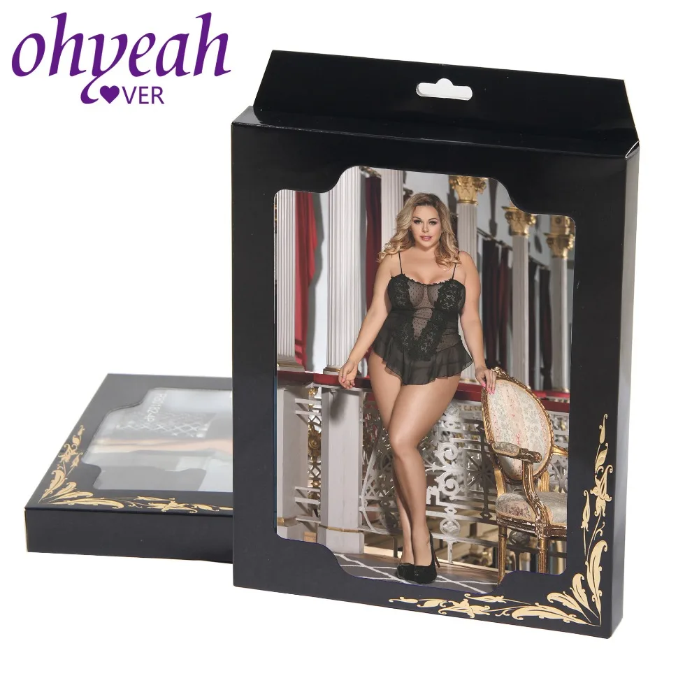 Бесплатная доставка интимное белье Ohyeahlover большого размера упаковка для порно
