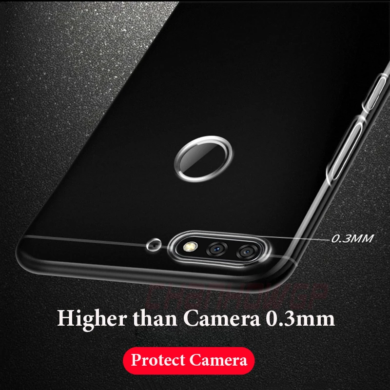 Мягкий ТПУ чехол для Huawei Y5 Y6 Y7 Prime Y9 2018 P Smart P20 P10 P9 P8 Lite 2017 Mini Nova 2i 3E Honor 7A 7C Pro 7X 8 9 10 |