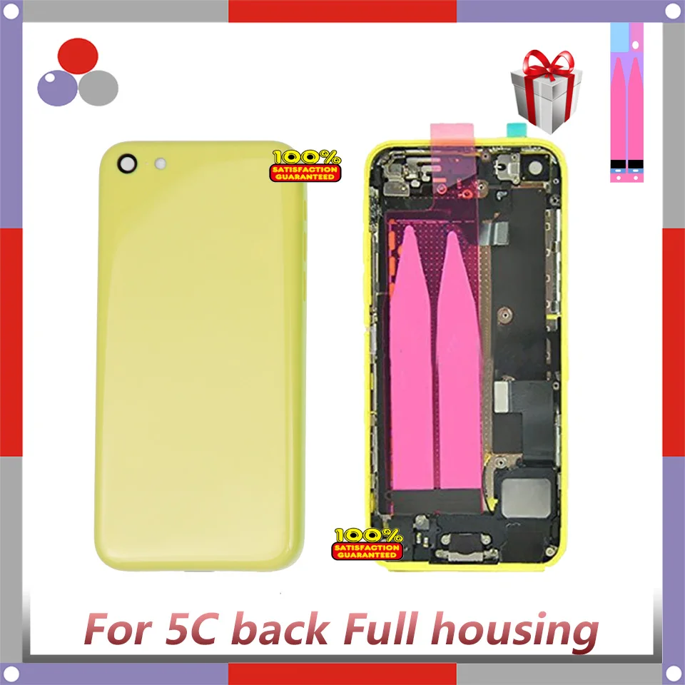 Высокое качество для iphone 5C или SE задняя средняя рамка Шасси Полный Корпус в сборе