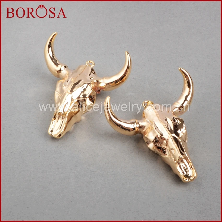 BOROSA 5 шт Longhorn полимерные роговые подвески для крупного рогатого скота с полным