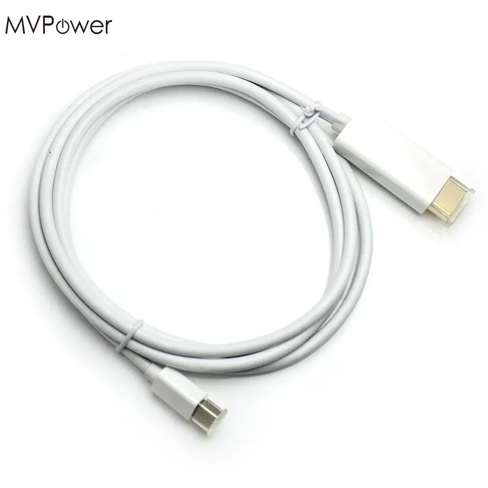 MVPower 5 м Мини Дисплей Порт DP к HDMI tv HD адаптер для кабельного шнура аудио видео