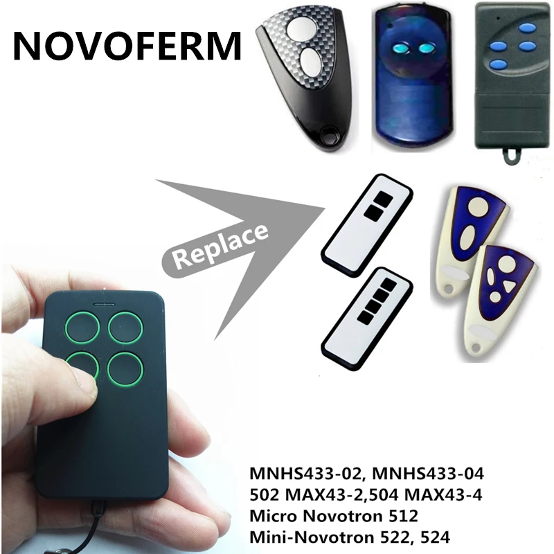 Заменить NOVOFERM novotron Mini 30 50 mnhs удаленного Управление handzender Универсальный