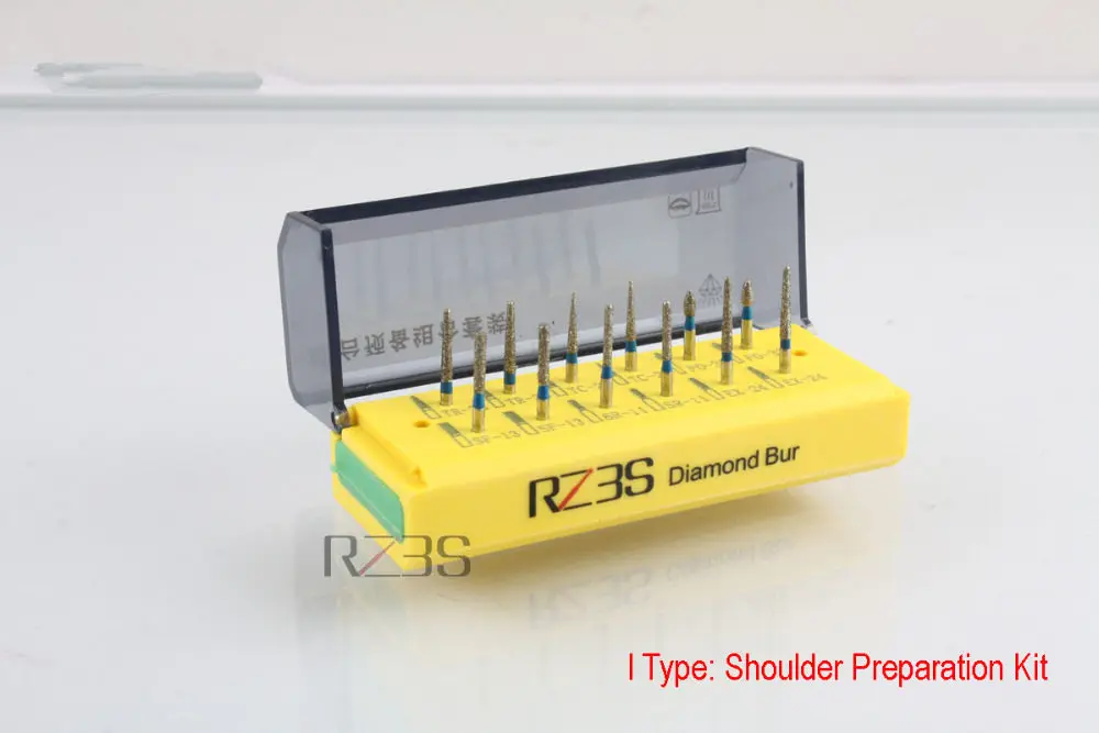 Набор алмазных дрелей для стоматологических изделий горячая Распродажа ФГ 1 6 мм|