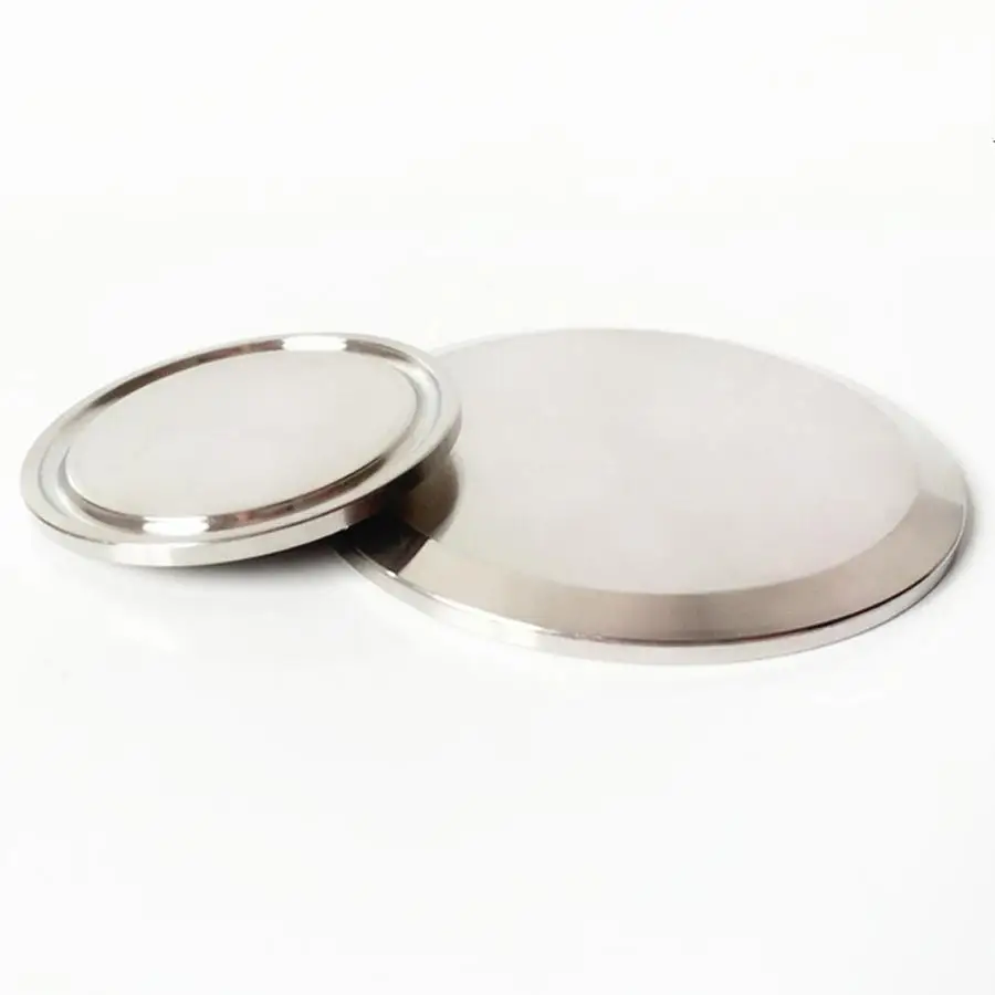 

3" Tri Clamp SUS 304 Stainless Sanitary Tri-Clamp TC Blind Cover End Cap Home Brew Wine Ferrule OD 91mm