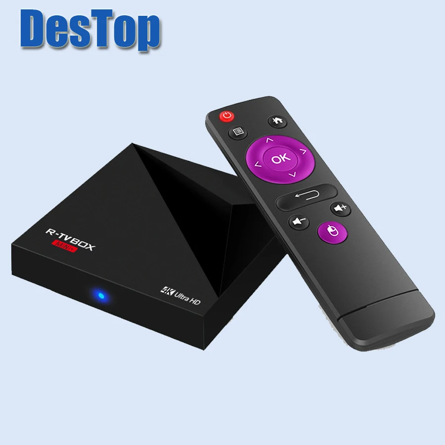 ТВ-приставка R TV BOX Mini PLUS Rk3328 Android 7 1 HDR 10 4K телеприставка четырехъядерный 2 4 ГГц WiFi HD
